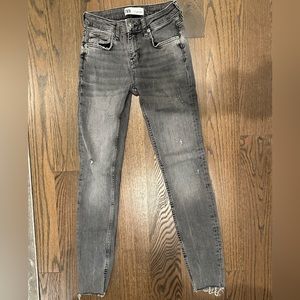 Zara skinny arctic grey jeans